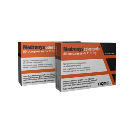 MERQURIO HOLDING Medronys Colesterolo 30 Compresse MERQURIO HOLDING Medronys Colesterolo 30 Compresse