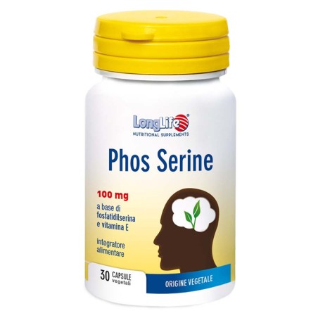 Longlife Phos Serine 30 Capsule Longlife Phos Serine 30 Capsule