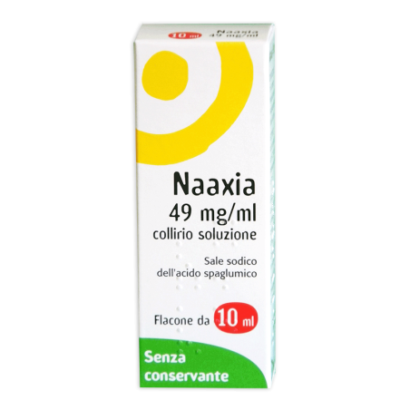 Naaxia 49 mg/ml Collirio decongestionante Naaxia 49 mg/ml Collirio decongestionante