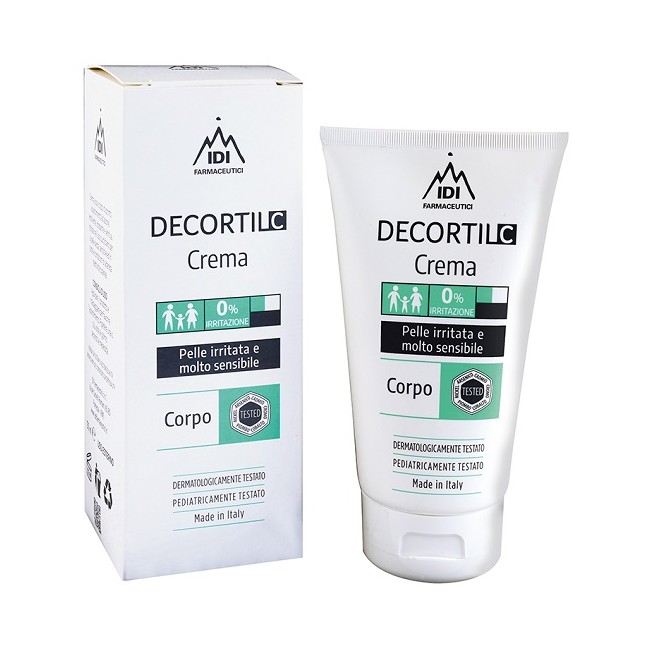 IDI Farmaceutici Decortil C Crema Tubo Corpo 150 Ml IDI Farmaceutici Decortil C Crema Tubo Corpo 150 Ml