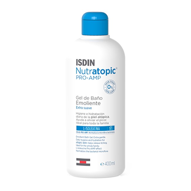 Isdin Nutratopic Pro-amp Gel Detergente 400 Ml Isdin Nutratopic Pro-amp Gel Detergente 400 Ml