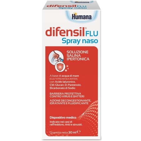 Humana Difensil Flu Spray Naso 30 Ml Humana Difensil Flu Spray Naso 30 Ml
