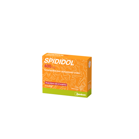 Zambon Spididol 400 Mg Compresse Rivestite Con Film Spididol 400 Mg Granulato Per Soluzione Orale Gusto Albicocca Ibuprofene Sal Zambon Spididol 400 Mg Compresse Rivestite Con Film Spididol 400 Mg Granulato Per Soluzione Orale Gusto Albicocca Ibuprofene Sal