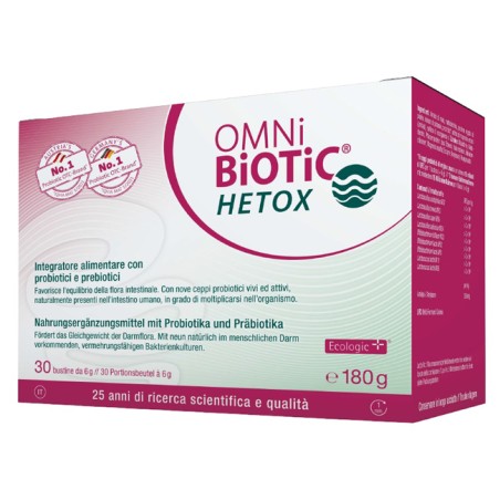 Institut Allergosan Omni Biotic Hetox 30 Bustine Da 6 G Institut Allergosan Omni Biotic Hetox 30 Bustine Da 6 G