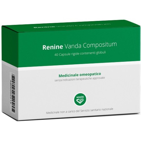 Vanda Omeopatici Renine Vanda Compositum 40 Capsule Vanda Omeopatici Renine Vanda Compositum 40 Capsule