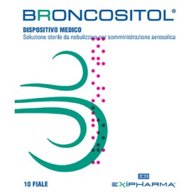 Exipharma Broncositol Soluzione Sterile Da Nebulizzare Per Somministrazione Aerosolica 10 Fiale 3 Ml