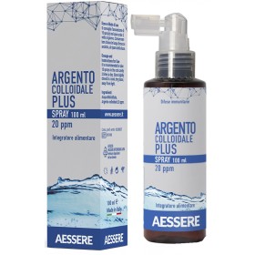 AESSERE Argento Colloidale Plus 20ppm Spray 100 Ml
