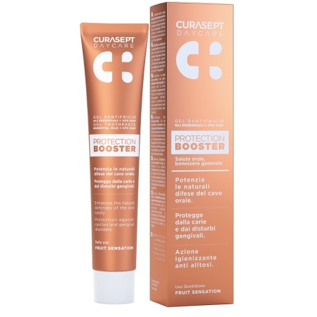 Curasept Daycare Dentifricio Protection Booster Fruit Sensation 75 Ml Curasept Daycare Dentifricio Protection Booster Fruit Sensation 75 Ml