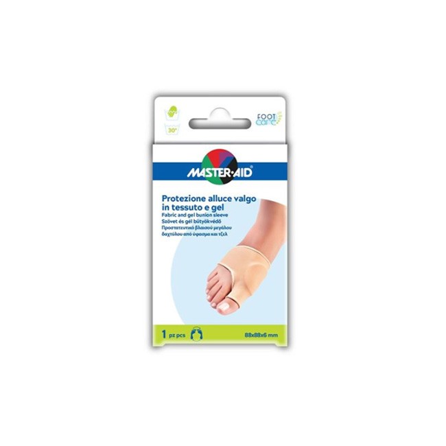 Pietrasanta Pharma Protezione In Gel E Tessuto Master-aid Footcare Per Alluce Valgo 1 Pezzo D5