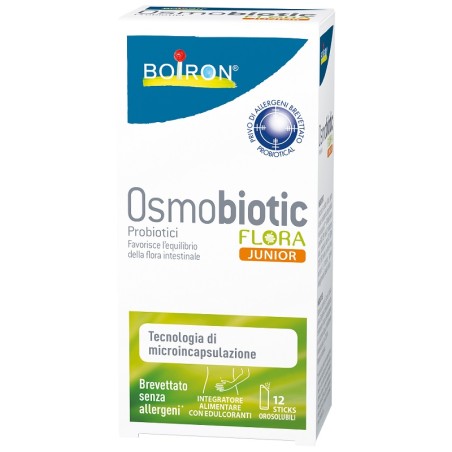 Boiron Osmobiotic Flora Junior 12 Sticks Orosolubili Boiron Osmobiotic Flora Junior 12 Sticks Orosolubili