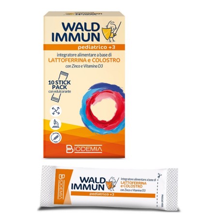 Global Pharmacies Partner Wald Immun Pediatrico +3 10 Stick Gusto Cioccolato Global Pharmacies Partner Wald Immun Pediatrico +3 10 Stick Gusto Cioccolato