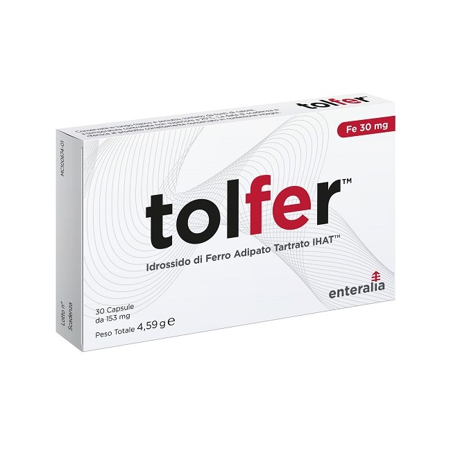 ENTERALIA BIOSCIENCE Tolfer 30mg 30 Capsule ENTERALIA BIOSCIENCE Tolfer 30mg 30 Capsule