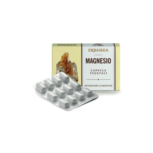 Erbamea Magnesio 24 Capsule 1200 Mg Erbamea Magnesio 24 Capsule 1200 Mg