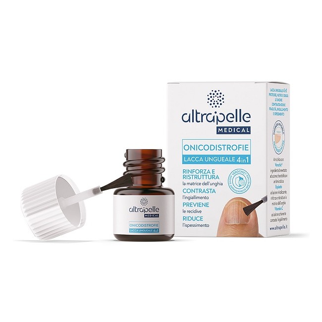Difar Distribuzione Altrapelle Medical Onicodistrofie Lacca Ungueale 4 In 1 7 Ml Difar Distribuzione Altrapelle Medical Onicodistrofie Lacca Ungueale 4 In 1 7 Ml