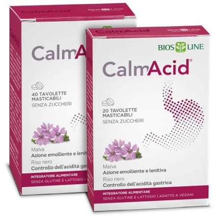 Bios Line Calmacid 20 Tavolette Masticabili Bios Line Calmacid 20 Tavolette Masticabili
