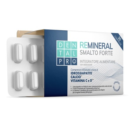 Uragme Dentalpro Remineral Smalto Forte 30 Compresse