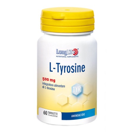 Longlife L-tyrosine 60 Tavolette Longlife L-tyrosine 60 Tavolette