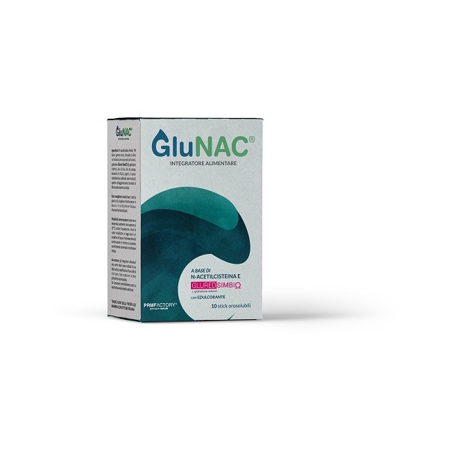PRM FACTORY LABORATOIRES Glunac 10 Stick Orosolubili