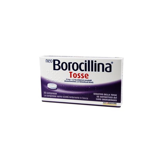 Neoborocillina Tosse 20 Compresse
