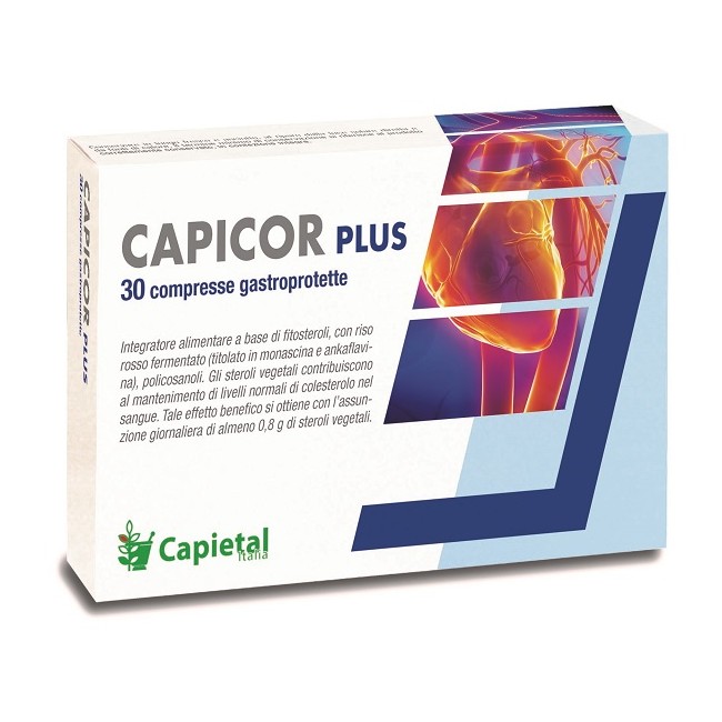 Capietal Capicor Plus 30 Compresse Gastroprotette