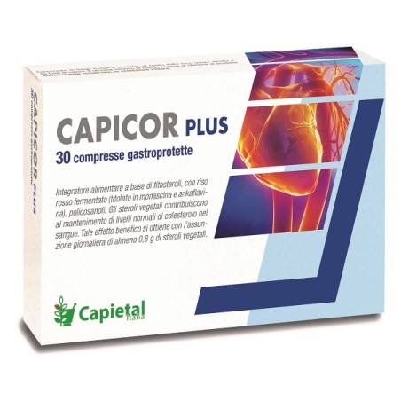 Capietal Capicor Plus 30 Compresse Gastroprotette Capietal Capicor Plus 30 Compresse Gastroprotette