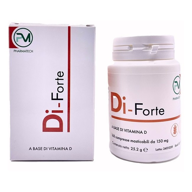 Piemme Pharmatech Di-forte 168 Compresse Masticabili