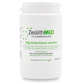 Erbavoglio Zeolithmed Minerali Vulcanici Detox Polvere Ultrafine 120 G