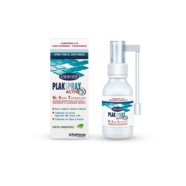 Polifarma Emoform Plak Spray Active 50 Ml