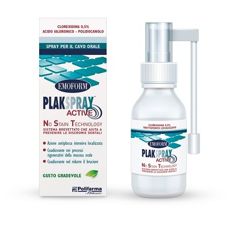 Polifarma Emoform Plak Spray Active 50 Ml Polifarma Emoform Plak Spray Active 50 Ml