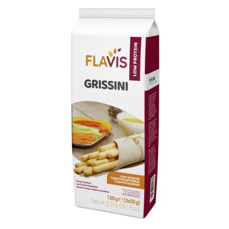 DR. SCHAR Flavis Grissini Aproteici 3 Porzioni Da 50 G DR. SCHAR Flavis Grissini Aproteici 3 Porzioni Da 50 G
