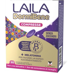 Menarini Laila Dormibene Integratore per il sonno naturale 30 Compresse