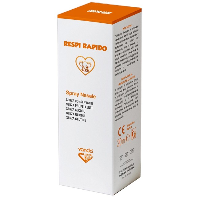 Vanda Omeopatici Spray Nasale Respi Rapido 20 Ml