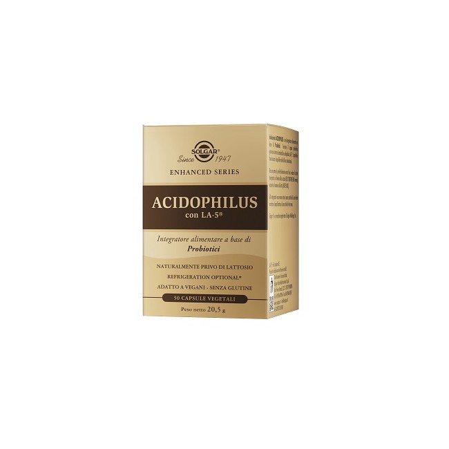 Solgar Acidophilus 50 Capsule Vegetali Solgar Acidophilus 50 Capsule Vegetali