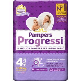 Fater Pampers Progressi Maxi Pannolino 4 7-18kg 22 Pezzi