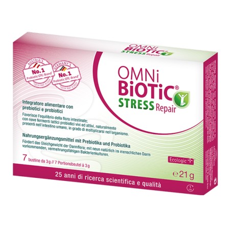 Institut Allergosan Omni Biotic Stress Repair 7 Bustine Da 3 G Institut Allergosan Omni Biotic Stress Repair 7 Bustine Da 3 G