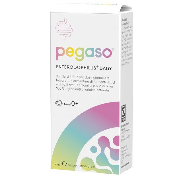Schwabe Pharma Pegaso Enterodophilus Baby 1 Flaconcino 7 Ml