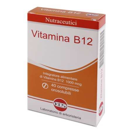 Kos Vitamina B12 1000 Mcg 40 Compresse Kos Vitamina B12 1000 Mcg 40 Compresse