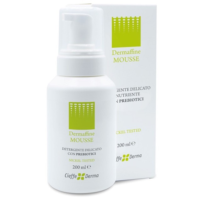 Cieffe Derma Dermaffine Mousse Detergente Delicato E Nutriente Con Prebiotici 200 Ml
