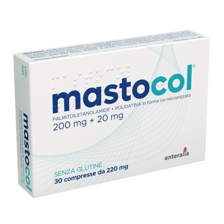 Epitech Mastocol 30 Palmitoiletanolamide 200 Mg + Polidatina Forma Co Micronizzata 20 Mg 30 Compresse Epitech Mastocol 30 Palmitoiletanolamide 200 Mg + Polidatina Forma Co Micronizzata 20 Mg 30 Compresse