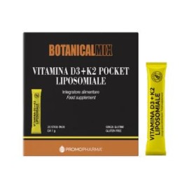 PromoPharma Vitamina D3+k2 Liposomiale Pocket 20 Stick