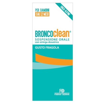 Farma-Derma Broncoclean Sospensione Orale 100 Ml Farma-Derma Broncoclean Sospensione Orale 100 Ml