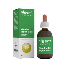 Algem Natura Vitamina D3 Vegan 2000 Ui 50 Ml