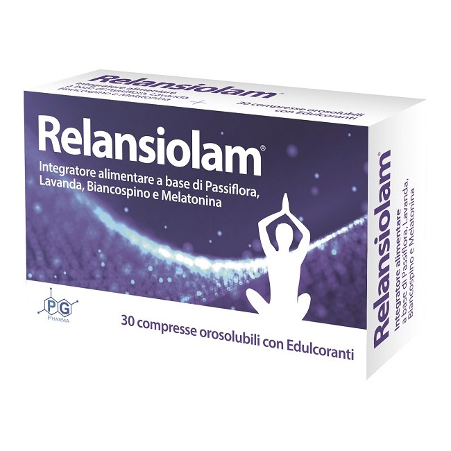 Pg Pharma Relansiolam 30 Compresse Pg Pharma Relansiolam 30 Compresse