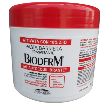 Farmoderm Bioderm Pasta Barriera Zinco 500 Ml Farmoderm Bioderm Pasta Barriera Zinco 500 Ml
