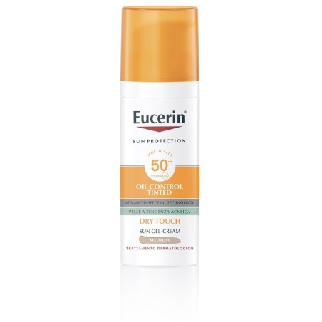 Beiersdorf Eucerin Sun Oil Control Tinted Cream Spf50+ 50 Ml Beiersdorf Eucerin Sun Oil Control Tinted Cream Spf50+ 50 Ml