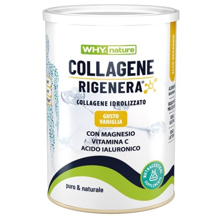 Biovita Whynature Collagene Rigenera Vaniglia 333 G Biovita Whynature Collagene Rigenera Vaniglia 333 G