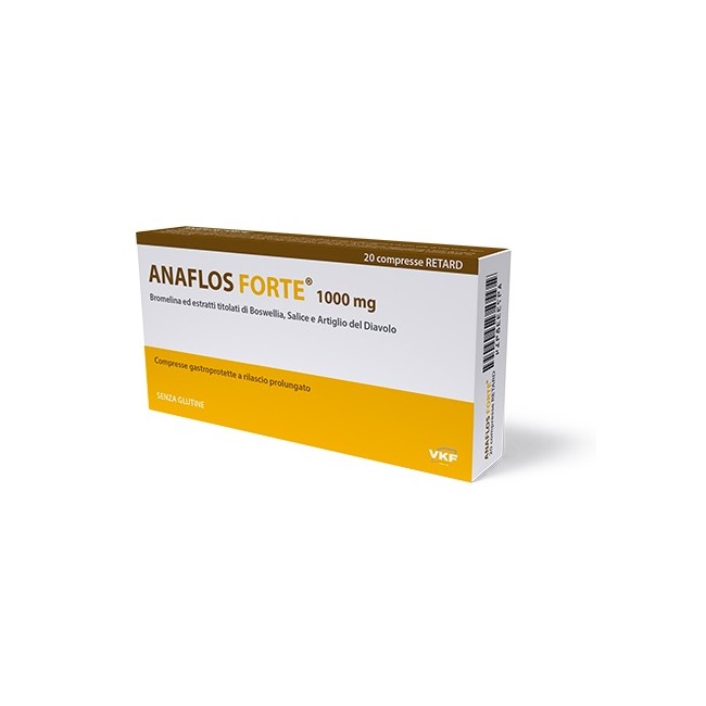 VKF Italia Anaflos Forte 20 Compresse VKF Italia Anaflos Forte 20 Compresse