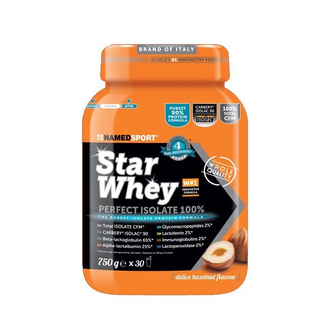 Named Star Whey Perfect Isolate 100% Delice Hazelnut 750 G