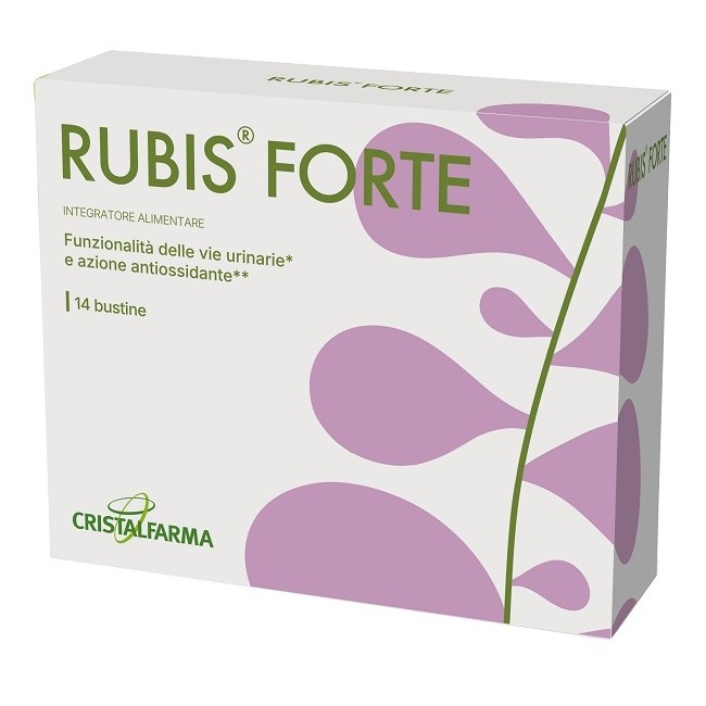 Cristalfarma Rubis Forte 14 Bustine Da 4,3 G