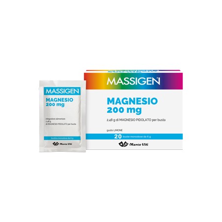 Marco Viti Massigen Magnesio 20 Bustine Marco Viti Massigen Magnesio 20 Bustine